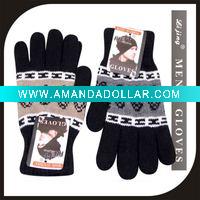 Men's fashion Jacquard glove