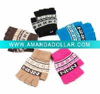 magic wool jacquard gloves