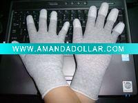 antistatic/esd dotted glove with carbon fiber