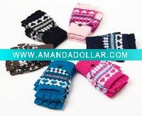 Knitted wool magic gloves
