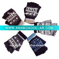 Wholesale Fahion magic wool jacquard gloves