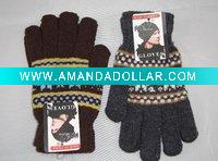 Wholesale Magic Jacquard wool fashion gloves