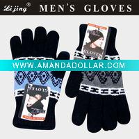 Knitted Jacquard Wool gloves