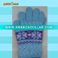 Wholesale Lastest fashional knitted winter gloves
