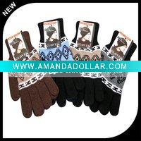 Magic Jacquard wool glove