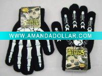 Magic terrorist knitted fashion gloves
