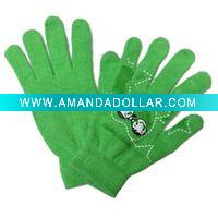 Wholesale Fashion Pretty Printing Knitted Wool Winter Gloves