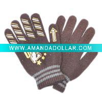 Wholesale Fashion Pretty Printing gloves Knitted Gloves Wool Winter Gloves