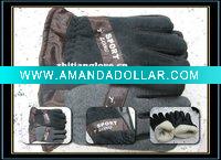 Wholesale 2010 fashion men's leather glove/ men's Synthetic Leather glove/pashm gloveglove