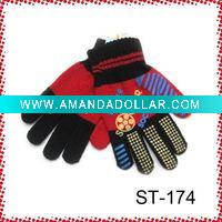 Wholesale fashion girl knitting gloves
