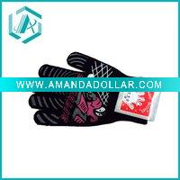 Wholesale New sports fashion black and yellow fibre glove
