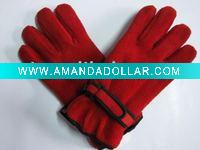 fleece gloves & glove
