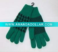 Wholesale Jacquard wool/acrylic knitted glove