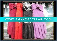Wholesale 2010 fashion women's wool glove/ lady's fleece glove/pashm glove