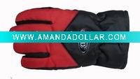 Double-color ski gloves