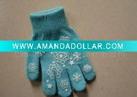 Children's knitting glove