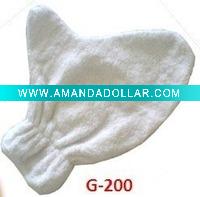 Wholesale Pure towel cotton beauty hand mitt feet mitt