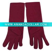 solid polar fleece glove
