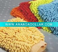 Wholesale microfiber car cleaning mitt