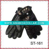 Wholesale fashion lasied winter gloves