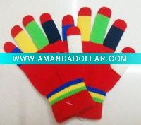 Wholesale colourful girl gloves