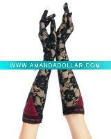 Lace Fingerless Gloves LM-009127