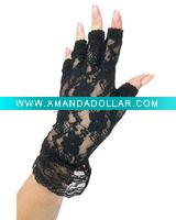 Lace Fingerless Gloves LM-009111