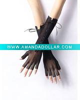 Wholesale Lace Fingerless Gloves LM-009120