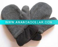 polar fleece mitten glove