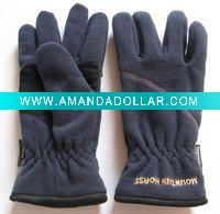 polar fleece glove