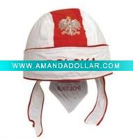 Wholesale Bandana hat/100% cotton hat/new item