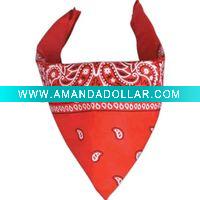 Wholesale 100%Cotton sports bandanas