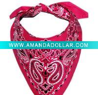 Wholesale 100%Cotton sports bandanas