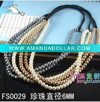 pearl bead headband