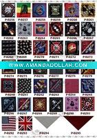 Wholesale rock punk skull fashion scarf biker scarf bandanas