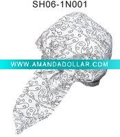 Wholesale printed pirate cotton bandana
