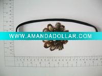 Wholesale Fashion bow elastic hair tie for 2012 spring and summer