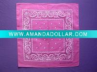 Wholesale pure cotton bandana headwear