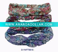 Fanshion head wraps bandanas in Canary Color