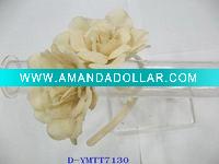 Fashion hair band korea style in linen fabric