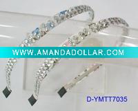 Wholesale Fashion metal hair band with crystal