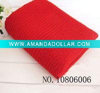 Warm knitting scarf
