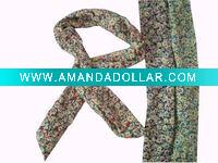 Wholesale Fashion Rabit Ear Bandana in Floral Fabric