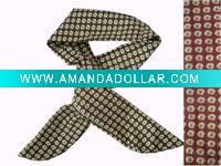Wholesale Fashion Rabit Ear Bandana in Daisy Print Fabric