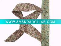 Wholesale Fashion Rabit Ear Bandana in Floral Fabric