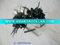 Wholesale Fashion heat setting hair band in black color