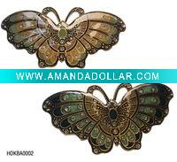 Wholesale butterfly metal barrette