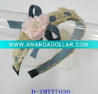 Wholesale Jean metal hair band with crystal