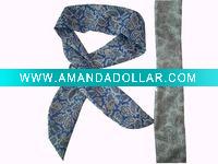 Wholesale Fashion Rabit Ear Bandana in Amoeba Fabric