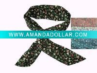 Wholesale Fashion Rabit Ear Bandana in Jean Fabric